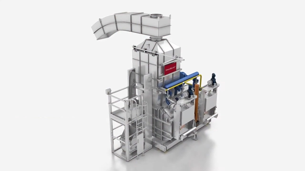 工业熔炼炉/工业设备流程动画